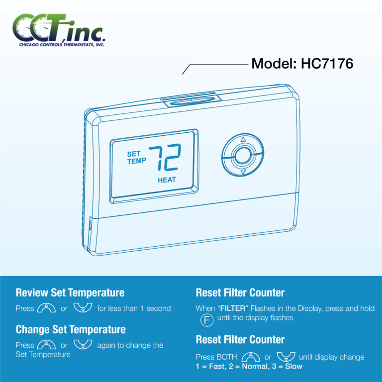 HC7176 Residential Thermostat