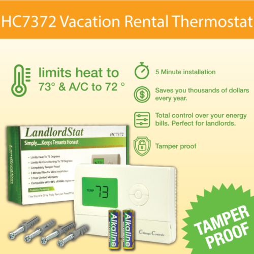 HC7372 Vacation Rental Thermostat